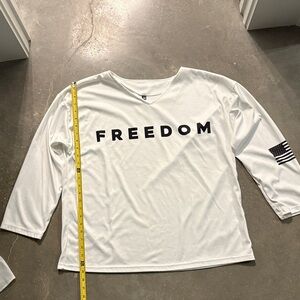 Freedom White Women's Top